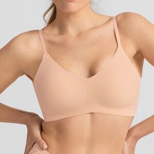 Silhouette bra in sand nude